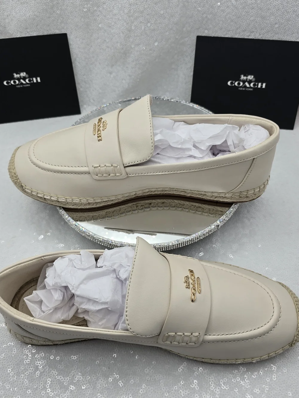 Coach loafer espadrille