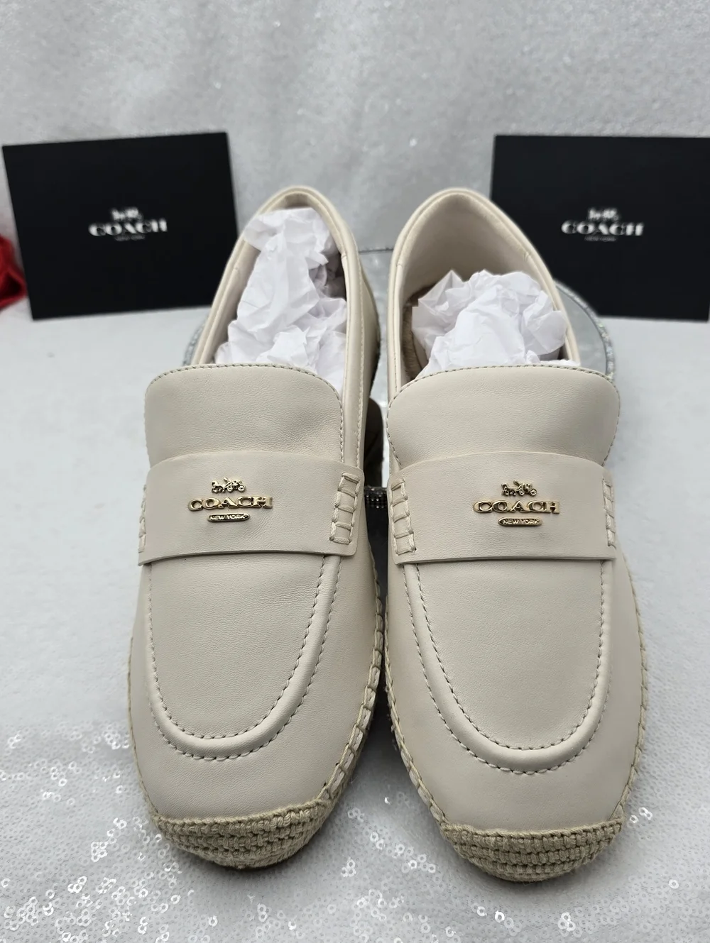 Coach loafer espadrille