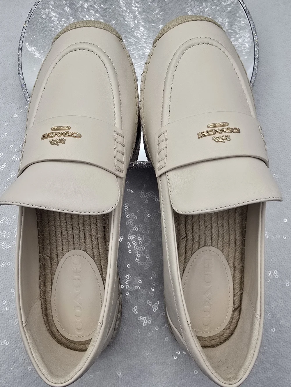 Coach loafer espadrille