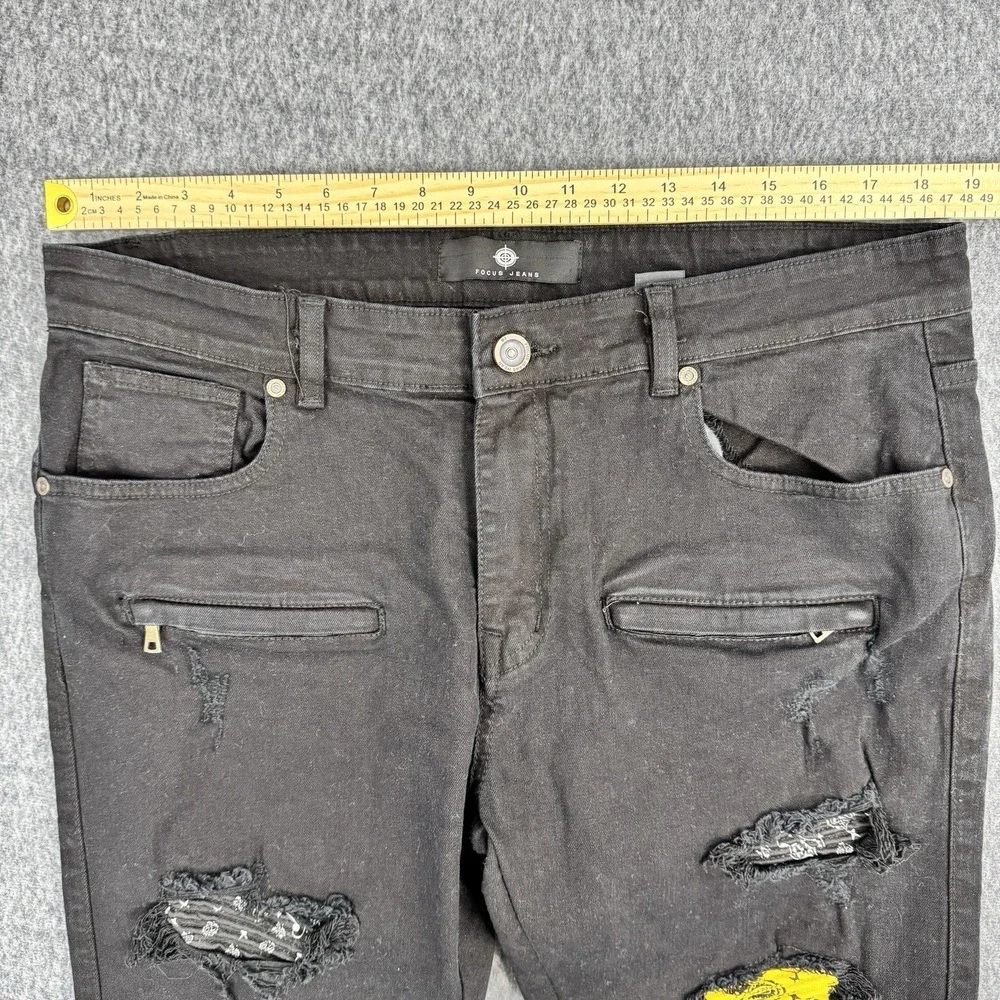 Focus jeans black