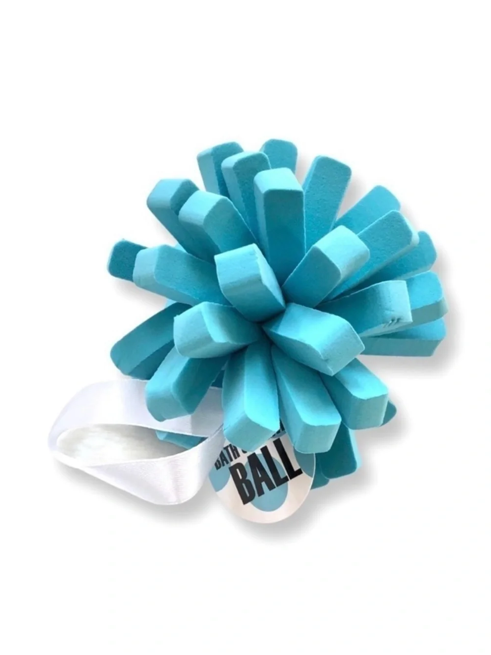 🔴 5 for $10 ONE B NO 9 Bath & Shower Ball Blue Color Latex Free Allergy Free