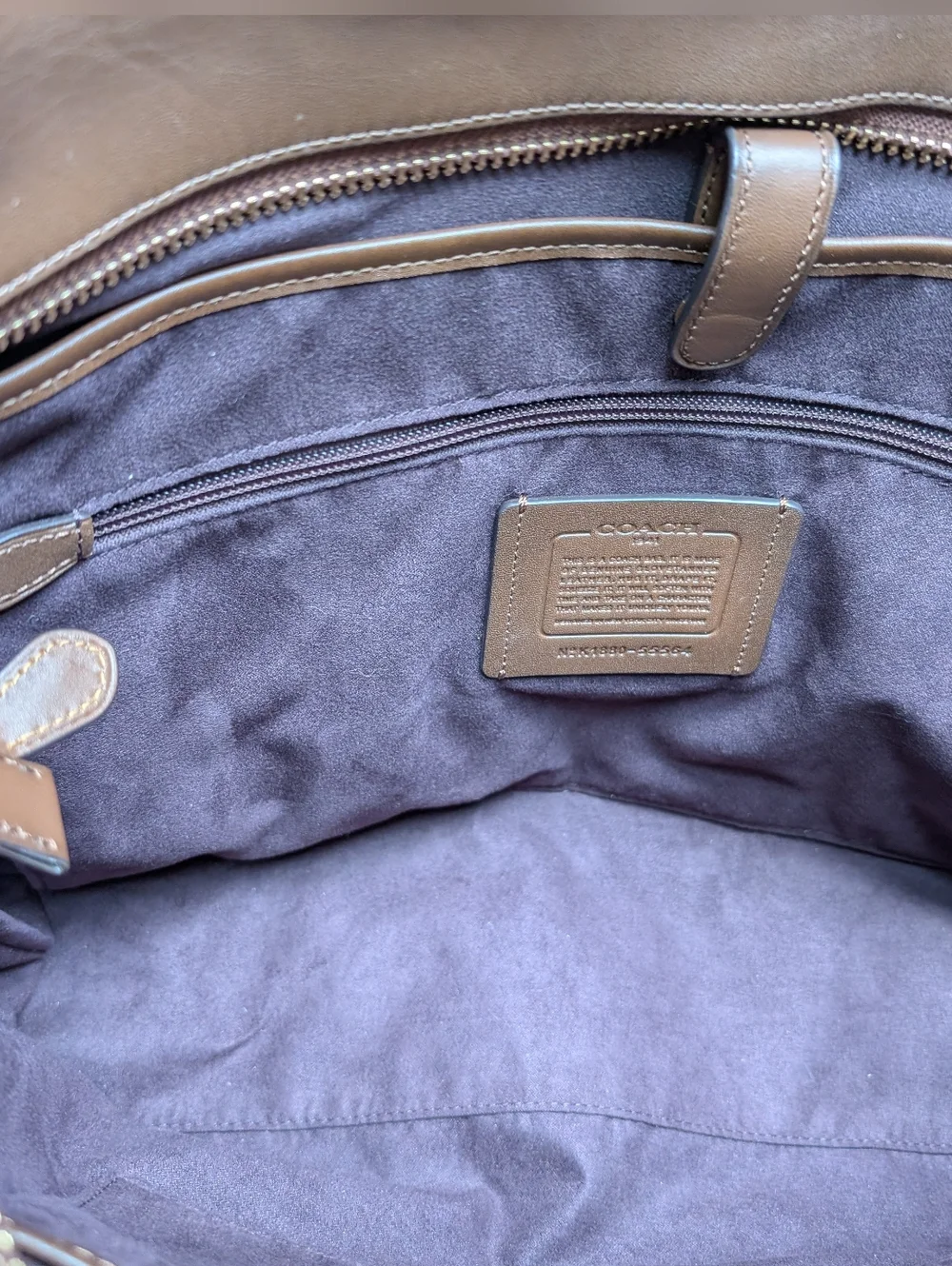 Coach Metro Tote Brown