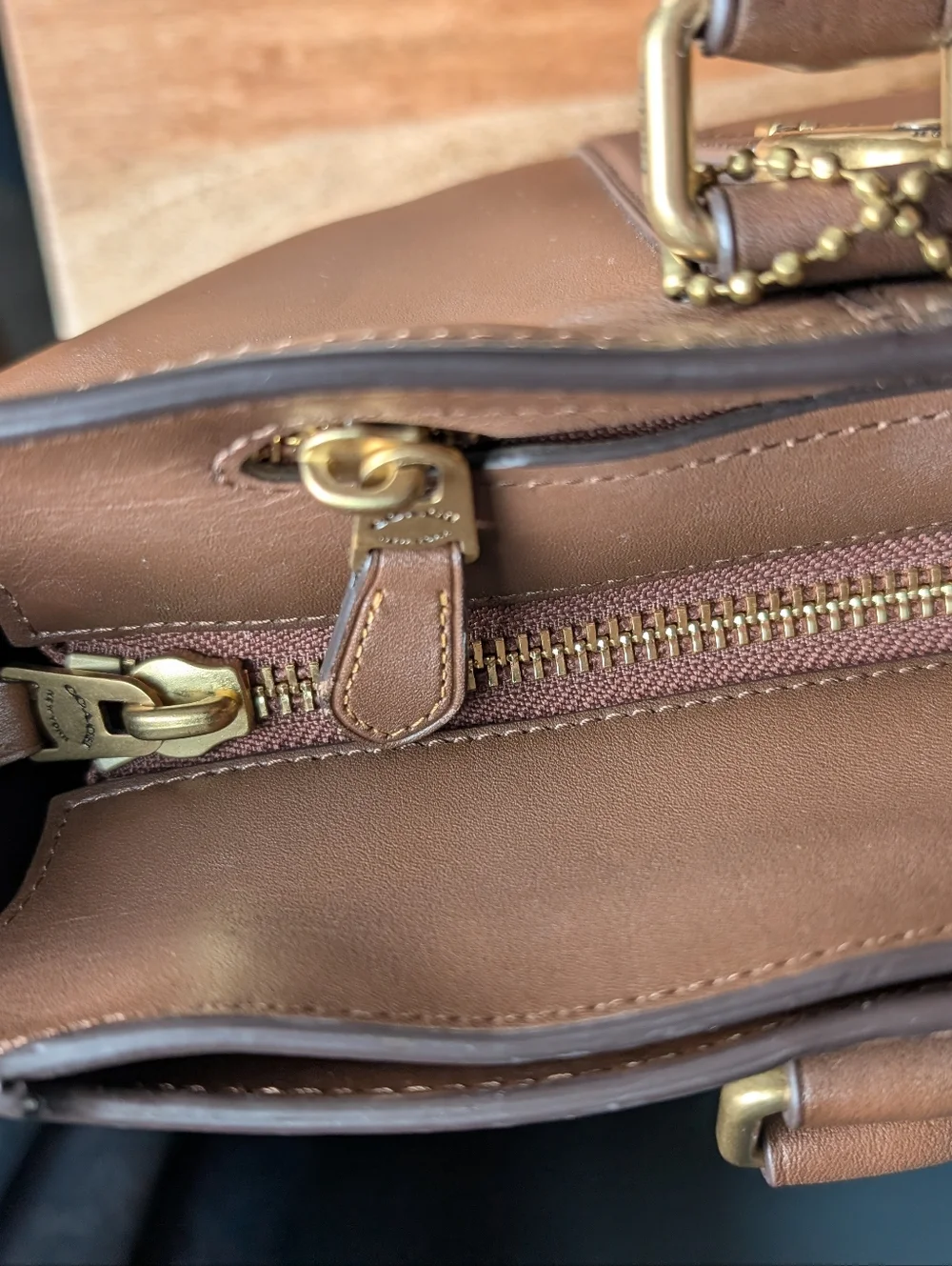 Coach Metro Tote Brown
