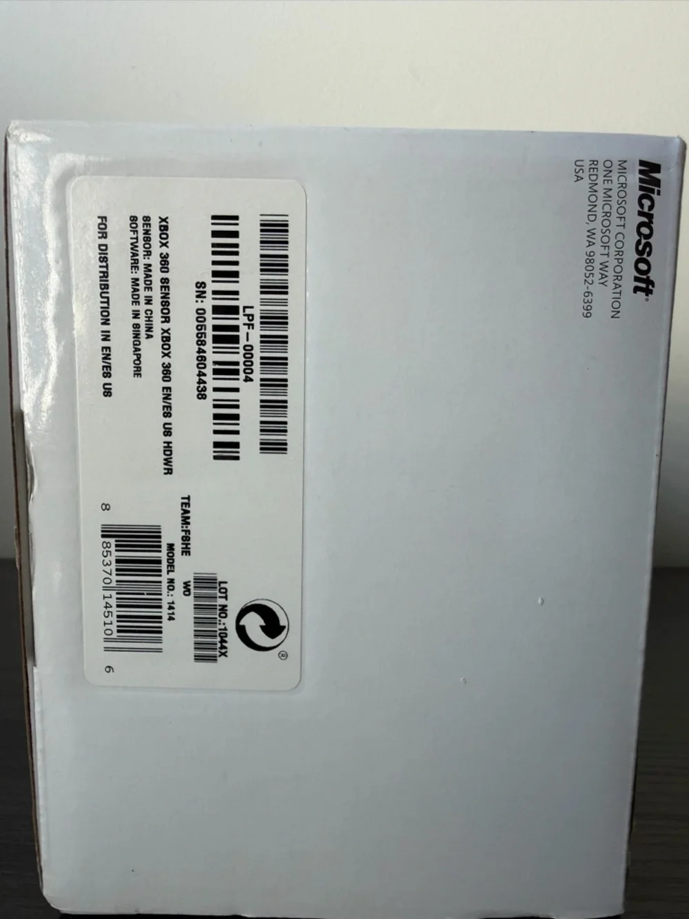 Microsoft motion sensing