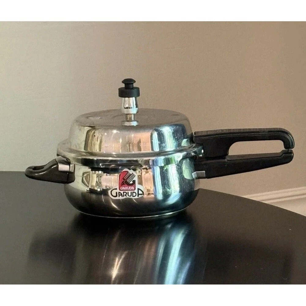 Garuda Pressure Cooker Salem Stainless Steel Stovetop Pot Pan 2.5 L