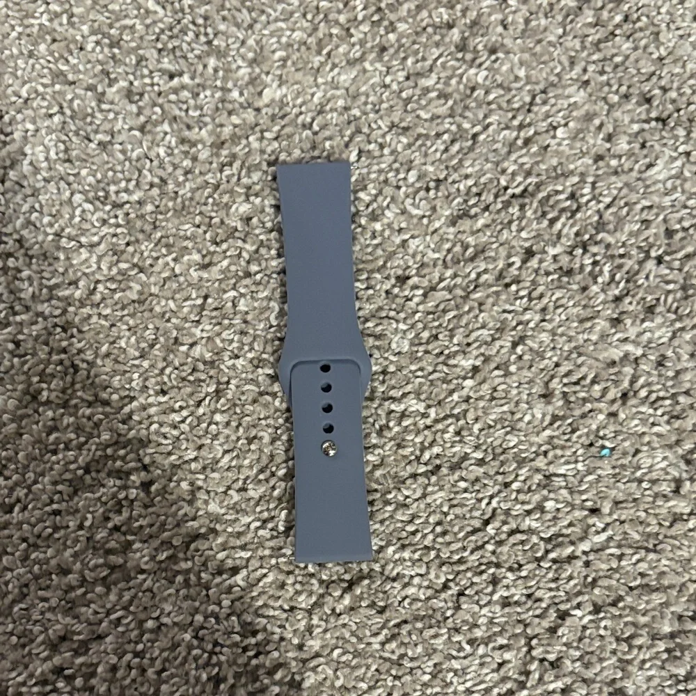 Silicone Replacement Wristband - Slate Gray