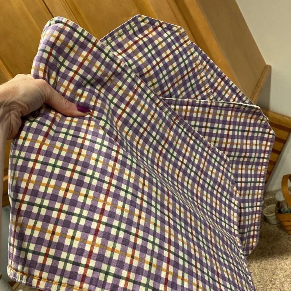 Longaberger fabric placemats