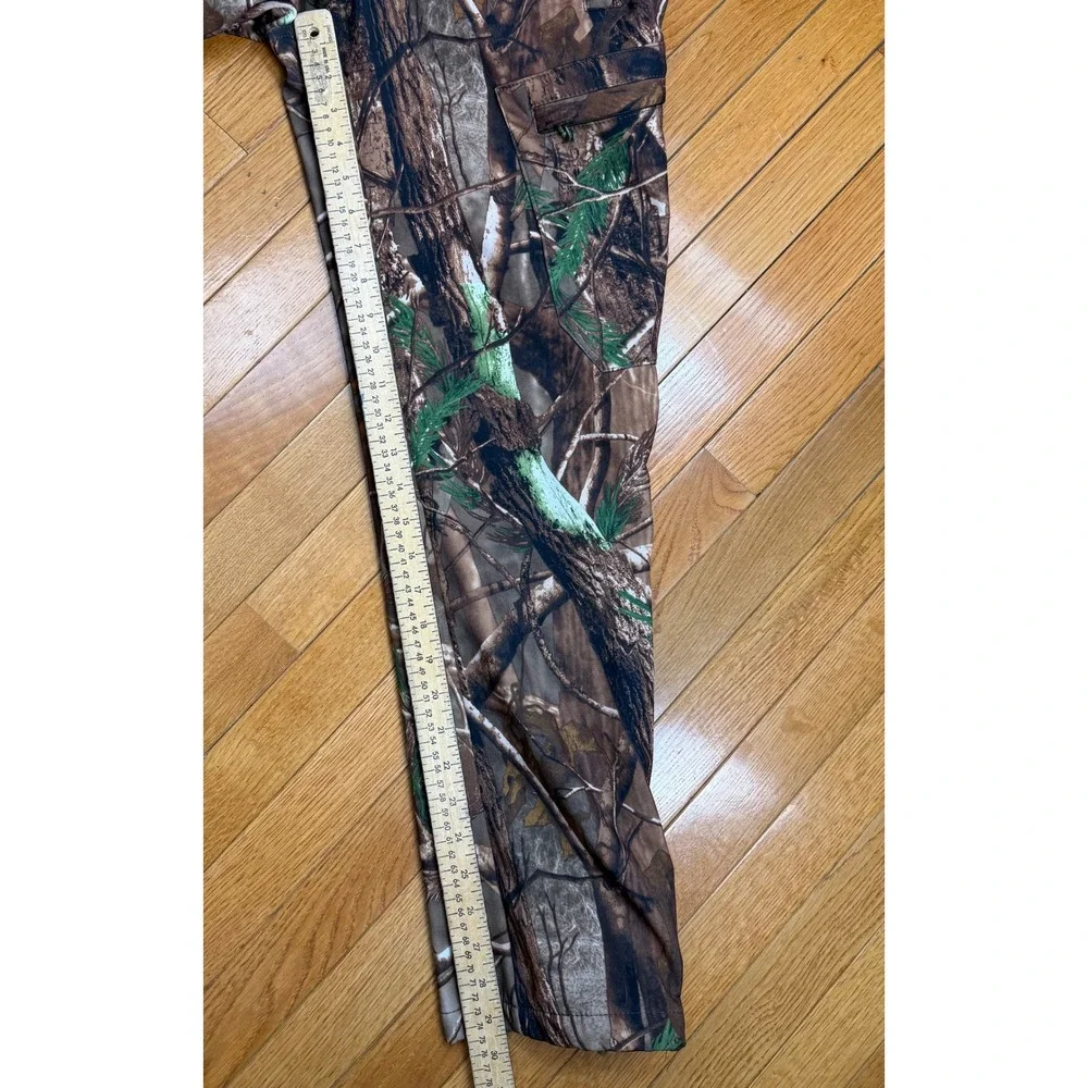 New View Mens Camouflage Hunting Jacket and Pants Set Softshell Fleece Lined S