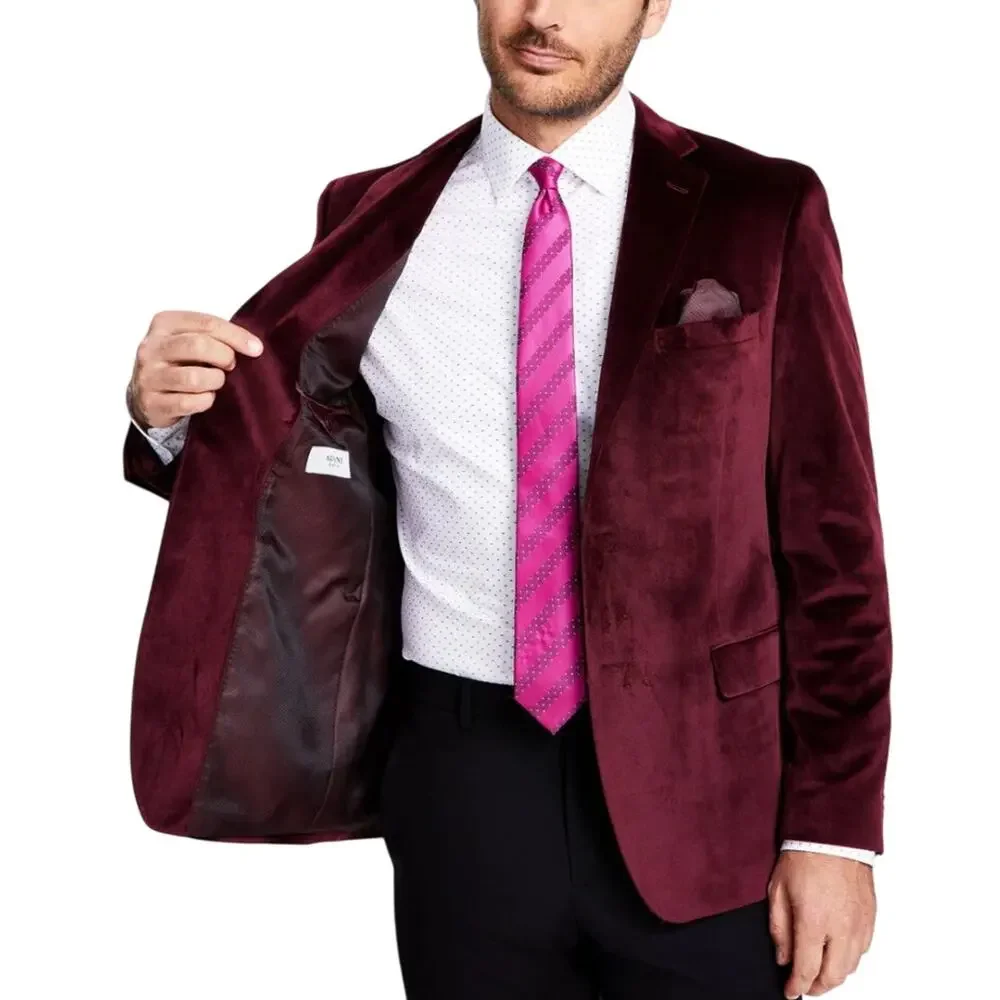 Alfani men burgundy
