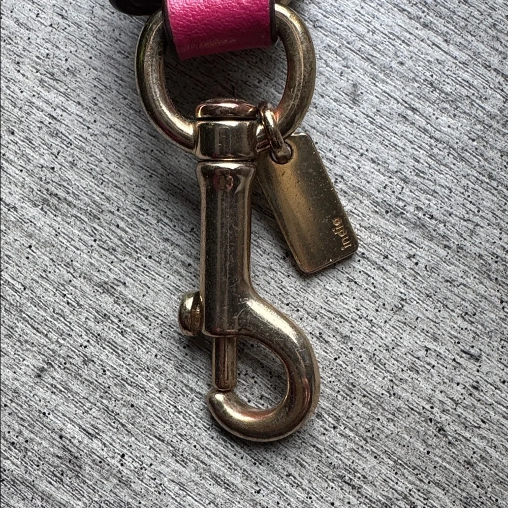 Coach signature pink