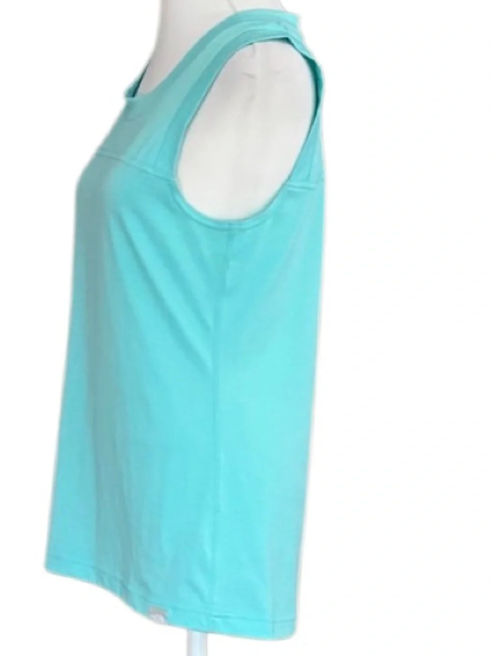 The North Face Hyperlayer FlashDry Tank., Aqua blue, size Small.