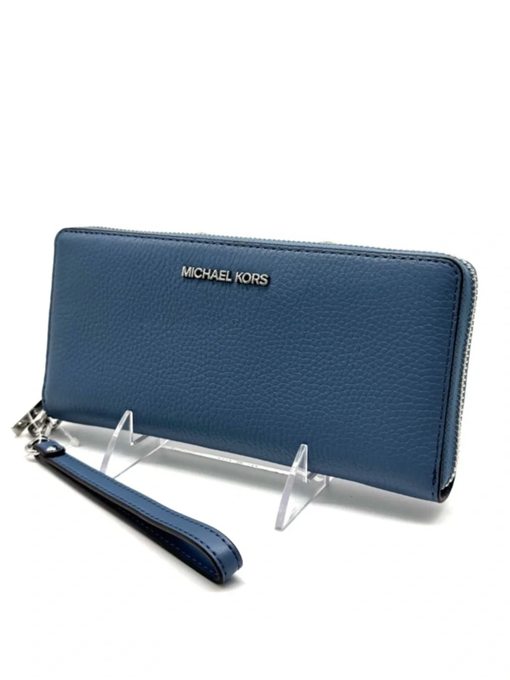 Michael Kors Large Continental Wallet Denim Blue