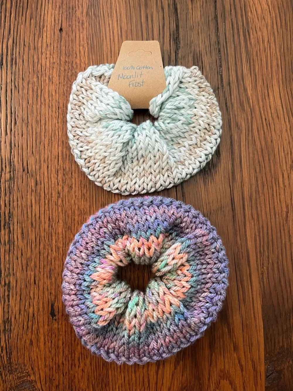 Baby Tea blue new scrunchies