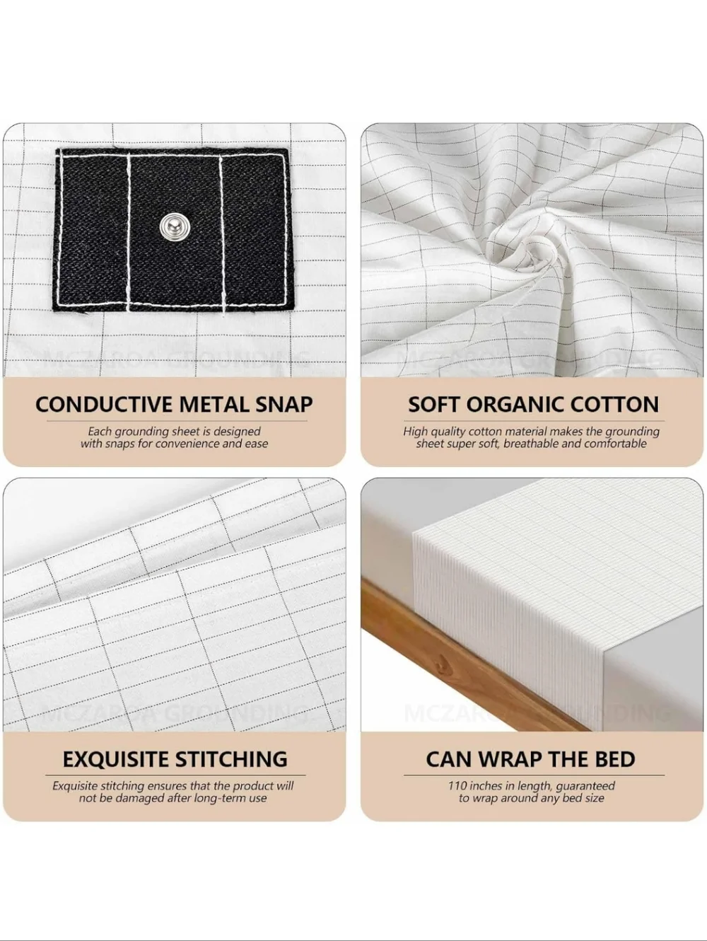 Earth grounding sheet