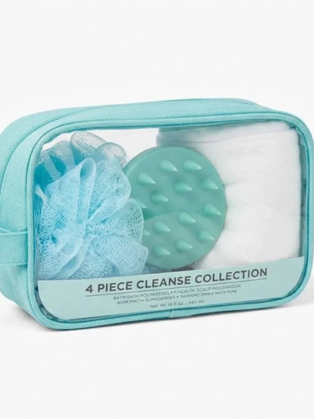 NWT Revive Beauty 4-Piece Cleanse Collection | Travel Set with Scalp Massager