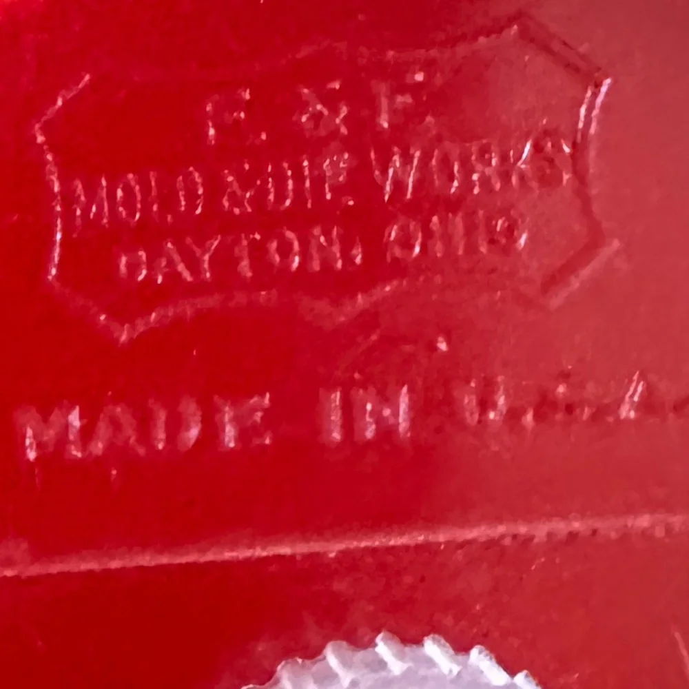 F & F Mold and Dye Works classic red
