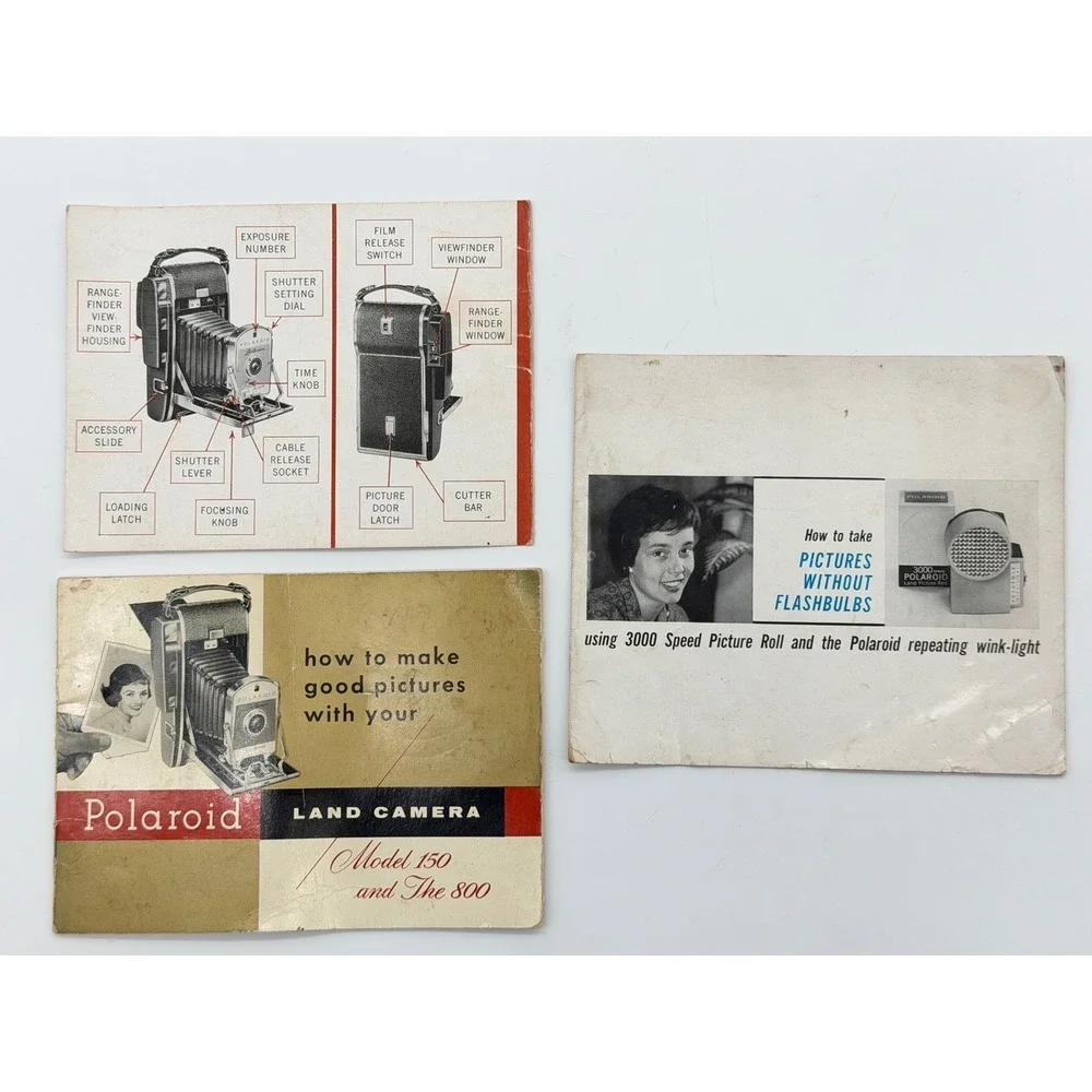 Polaroid vintage folding