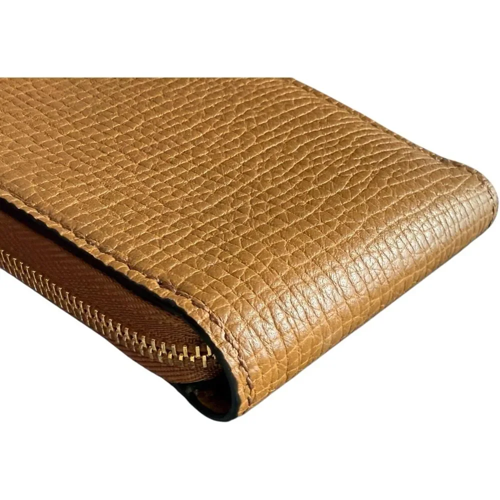 Smythson leather pebbled
