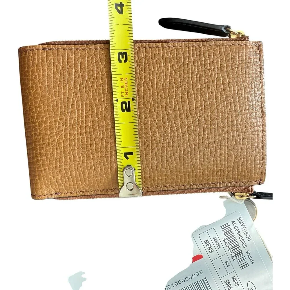 Smythson wallet leather