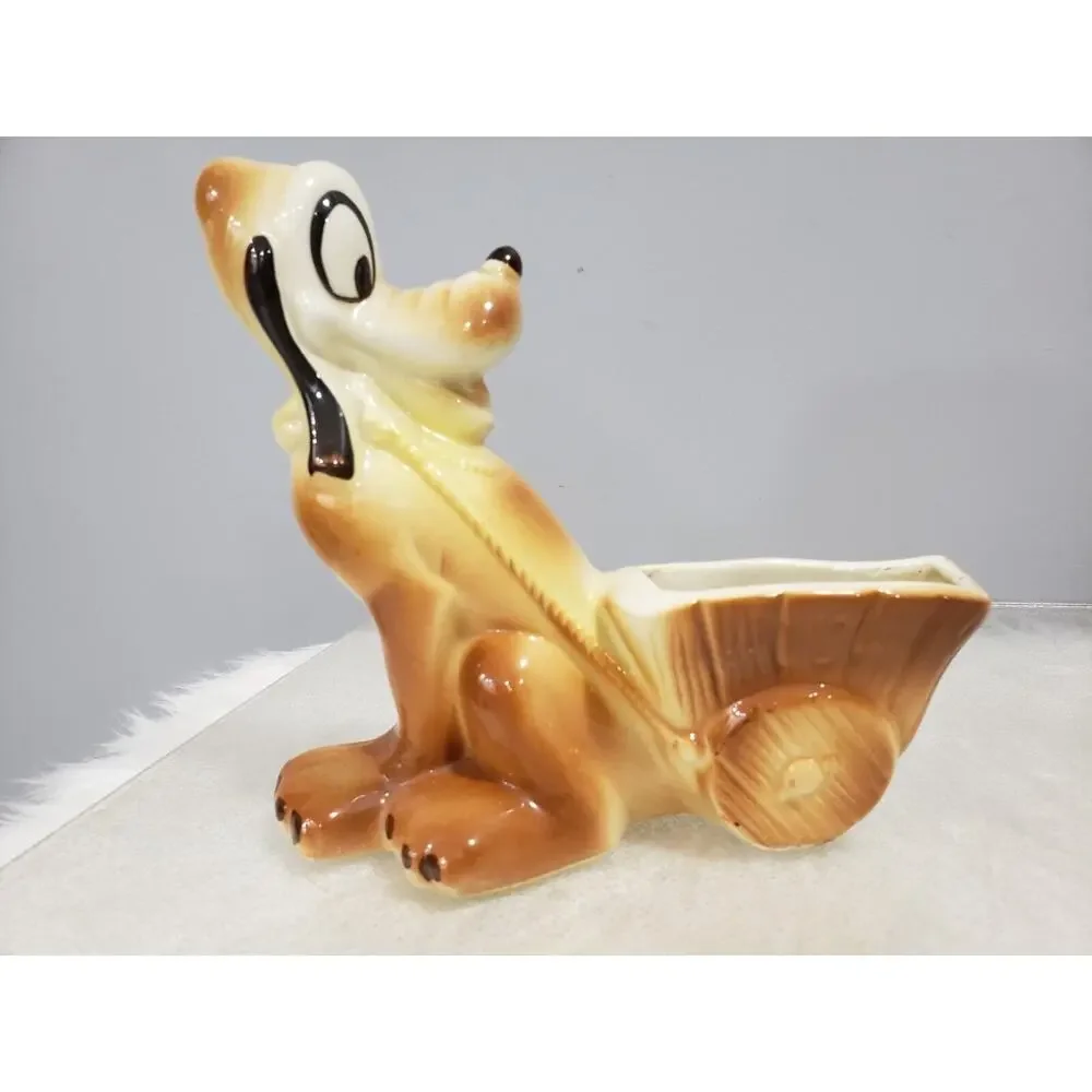 Vintage RARE PLUTO WALL‎ POCKET WALT DISNEY PROD Vase wall decor hanging