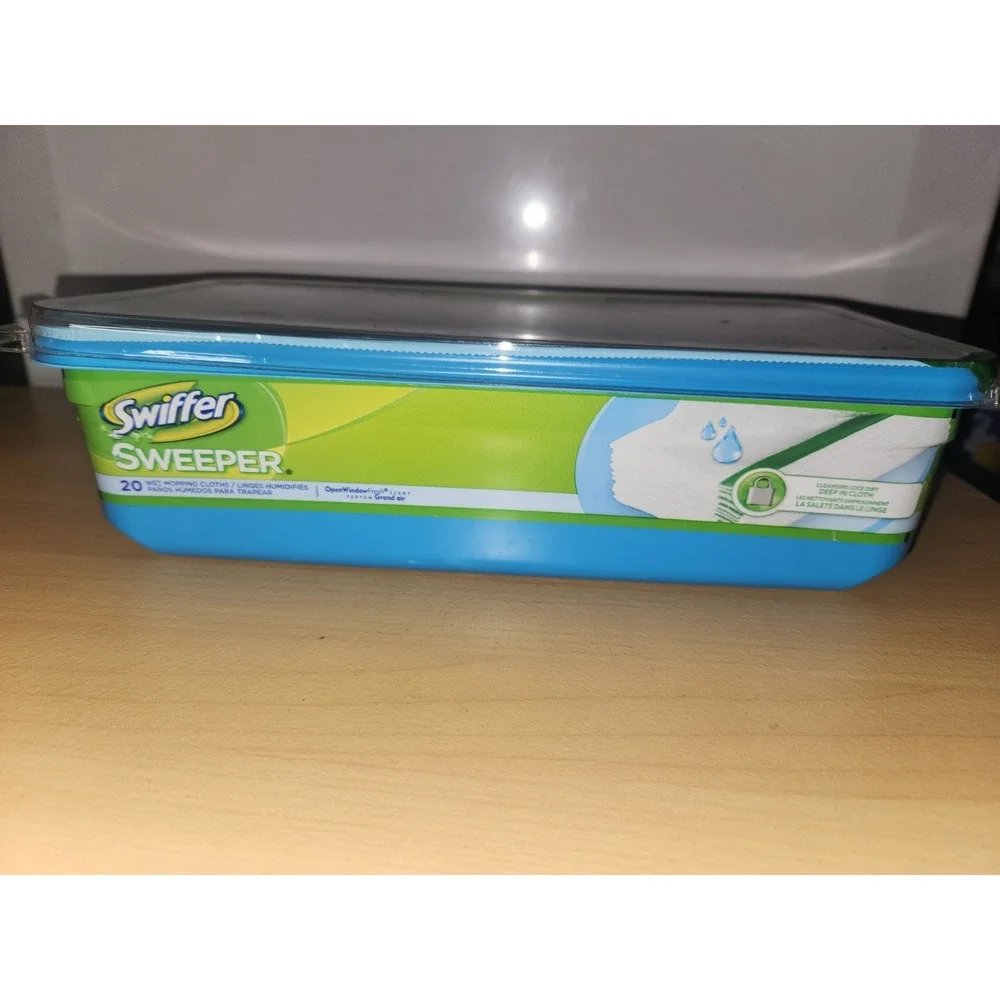 Swiffer‎ Sweeper Wet Mopping Cloths Refills Open Window Fresh Scent 20 Count~NEW