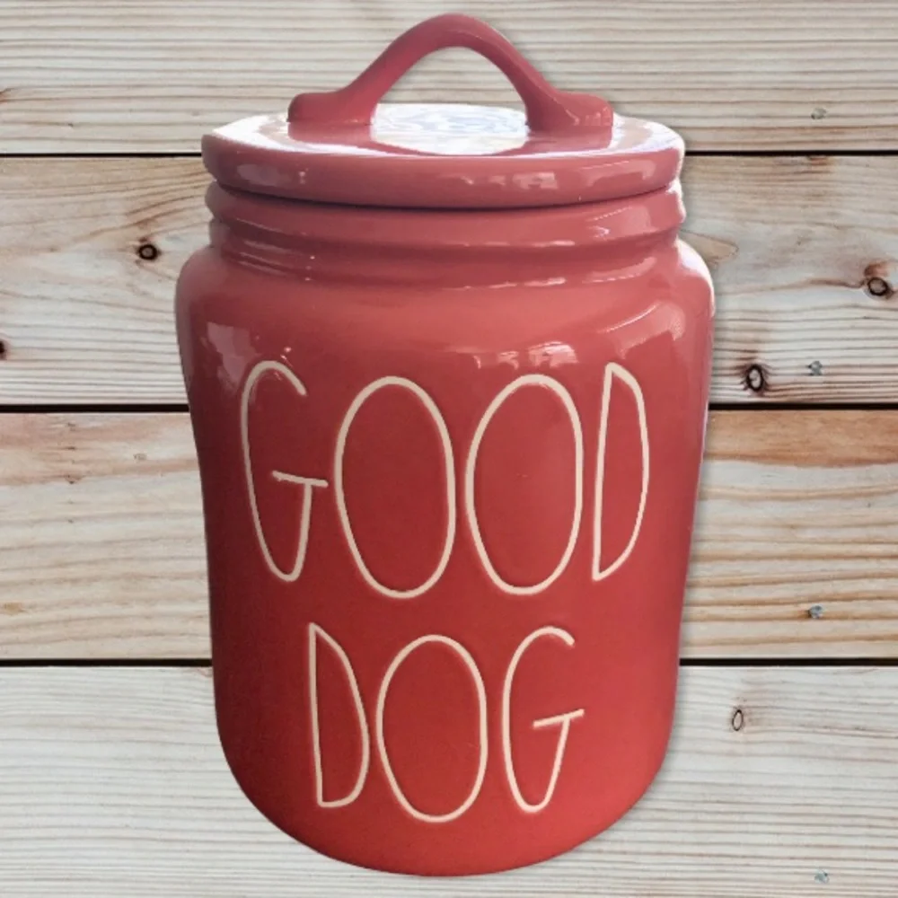 🆕 Rae Dunn Dog Treat Canister
