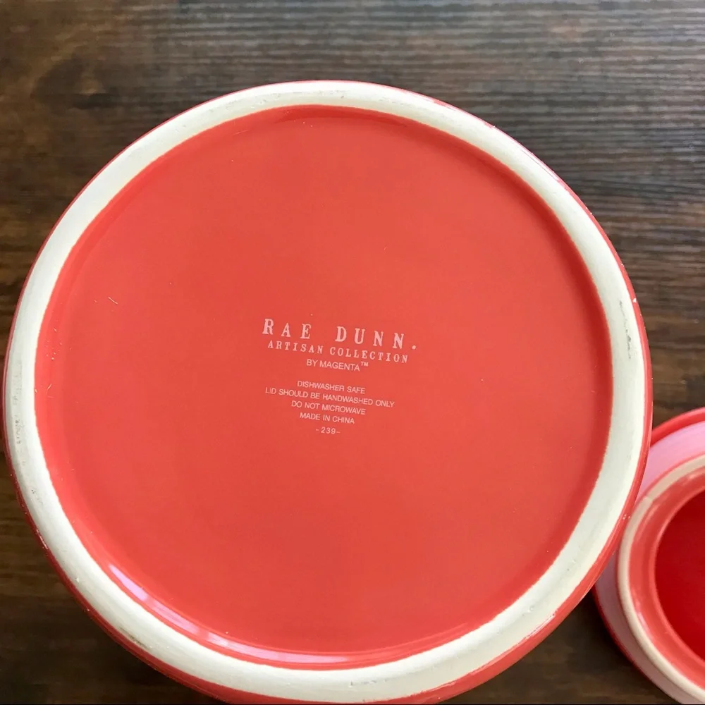 🆕 Rae Dunn Dog Treat Canister