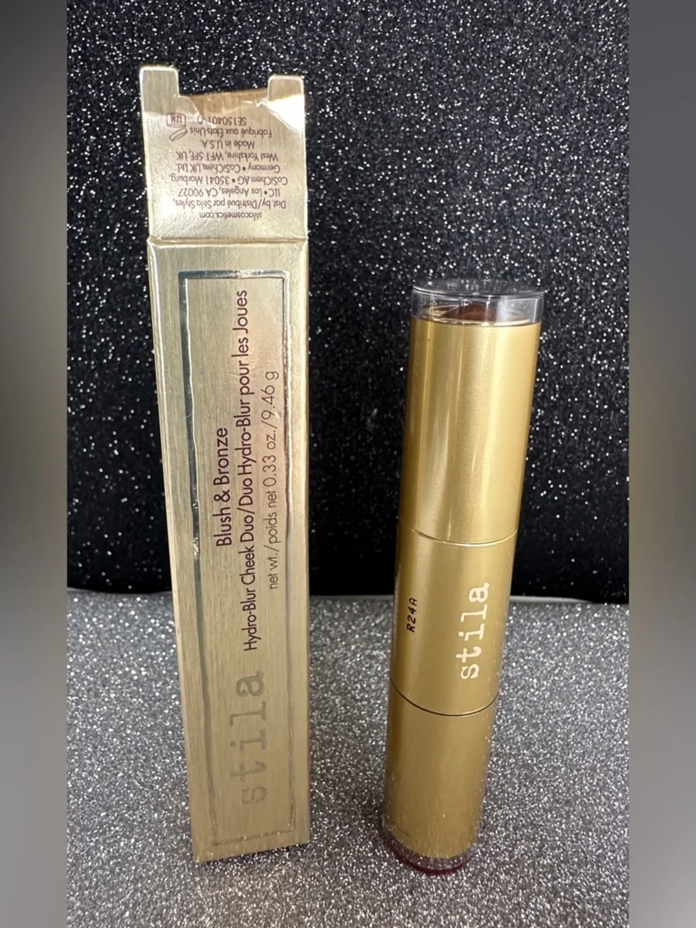 Stila Blush & Bronze Hydro-Blur Cheek Duo shade Guava/Mocha