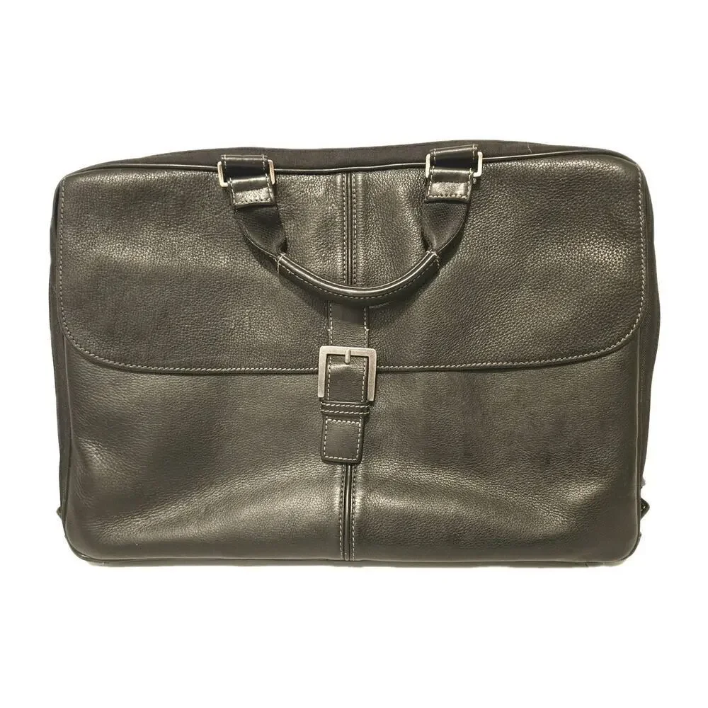 Boconi black tumbled