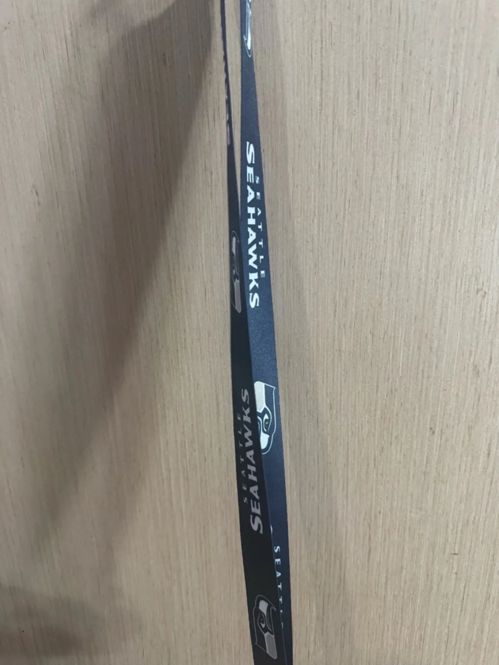 NFL Seattle Seahawks Navy and White Lanyard NWT