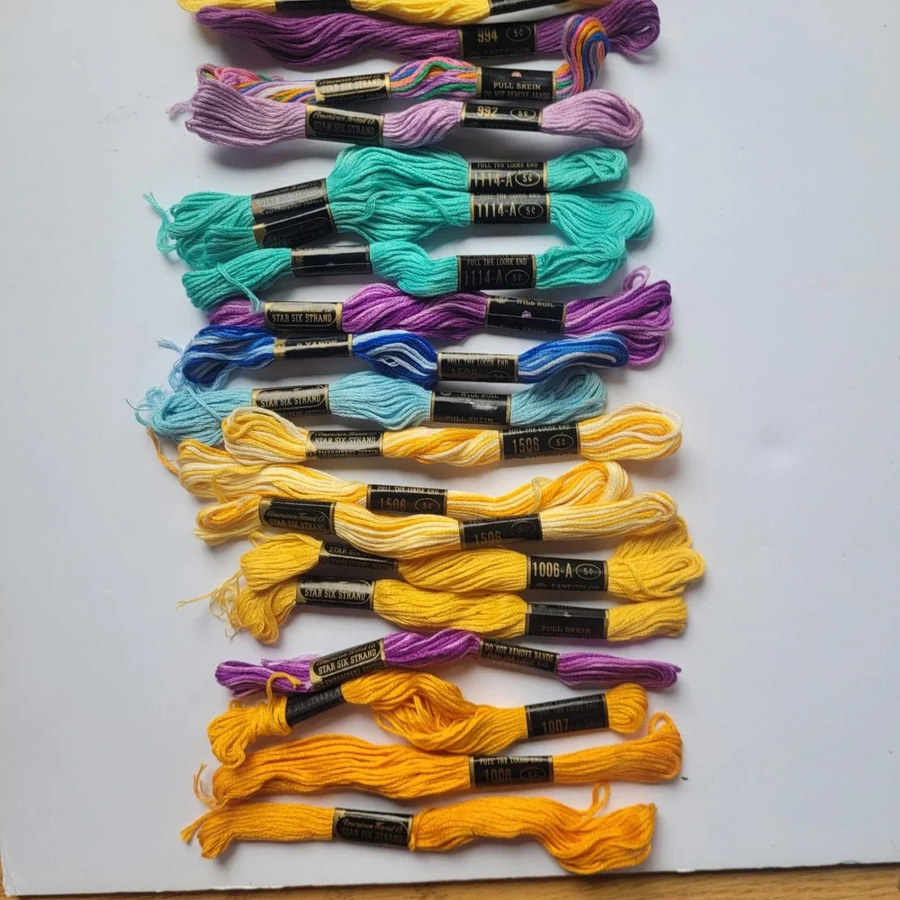 J.P. Coats assorted lot