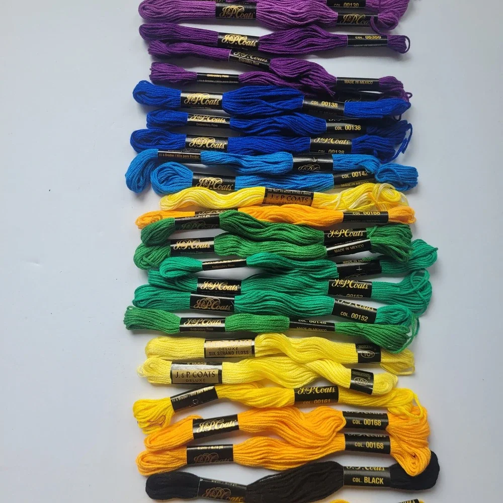 J.P. Coats assorted lot