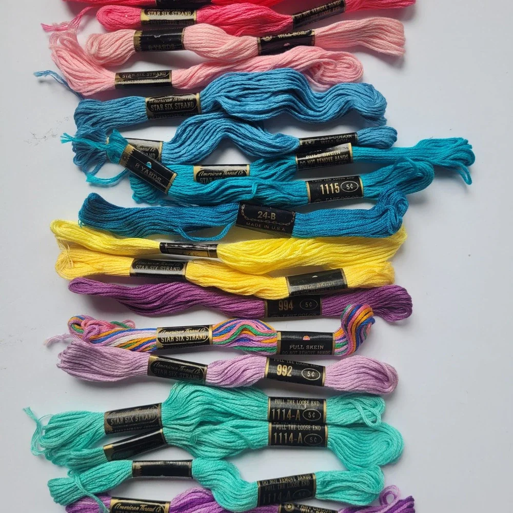 J.P. Coats assorted lot