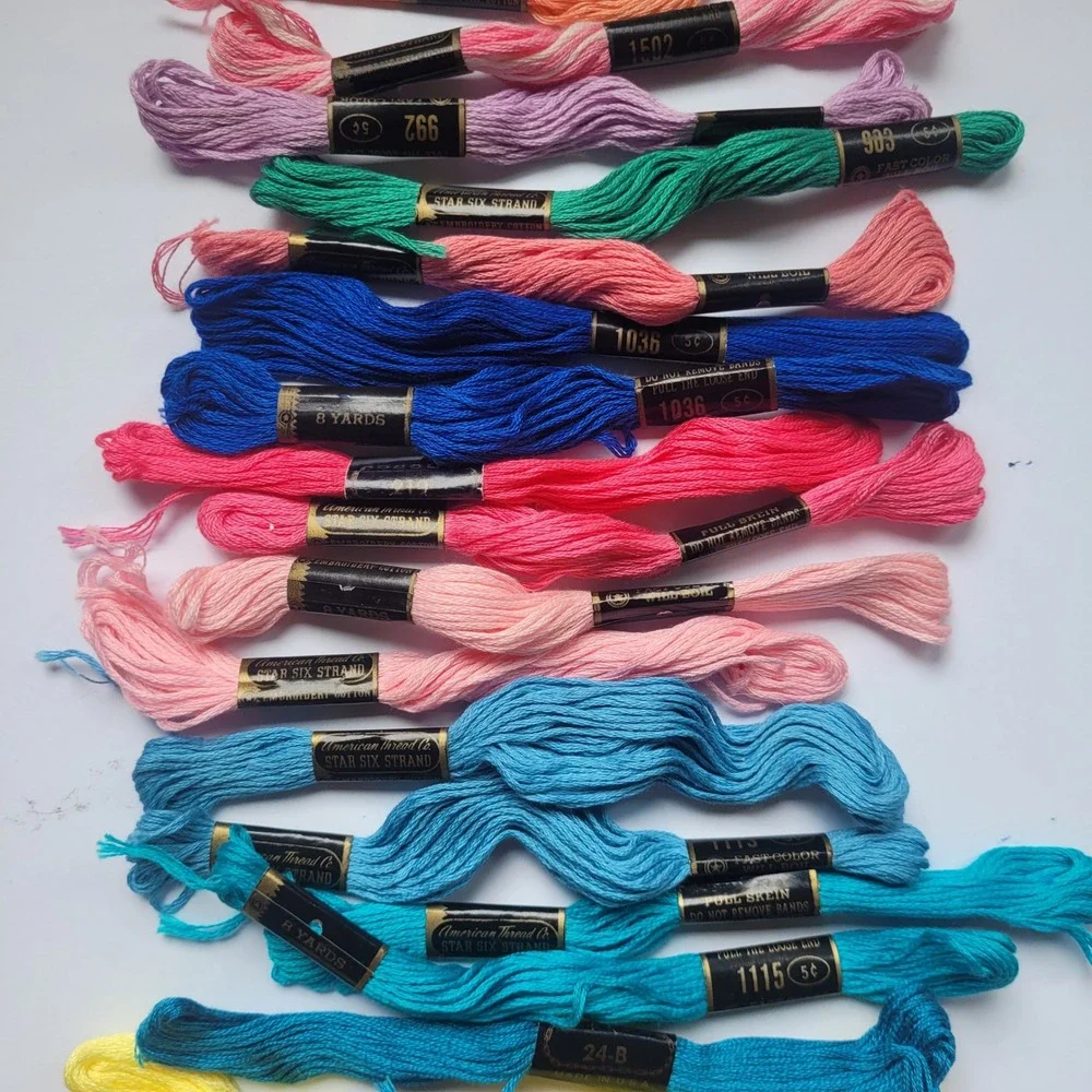 J.P. Coats assorted lot