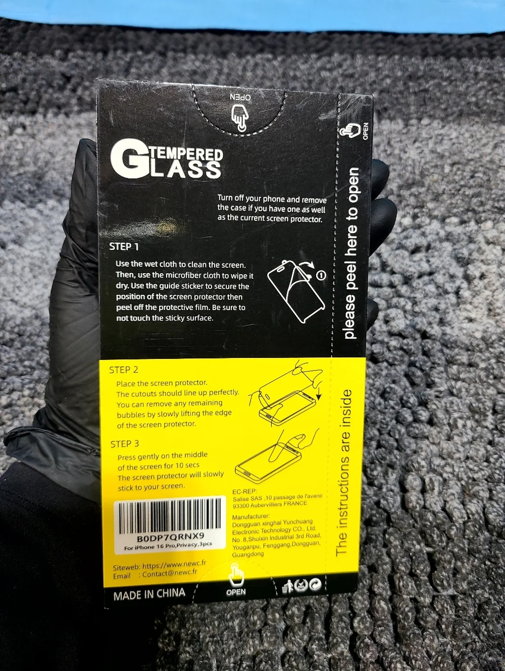 N/A tempered glass