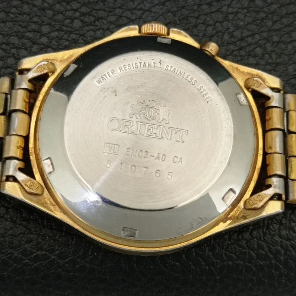 Orient message steel watches