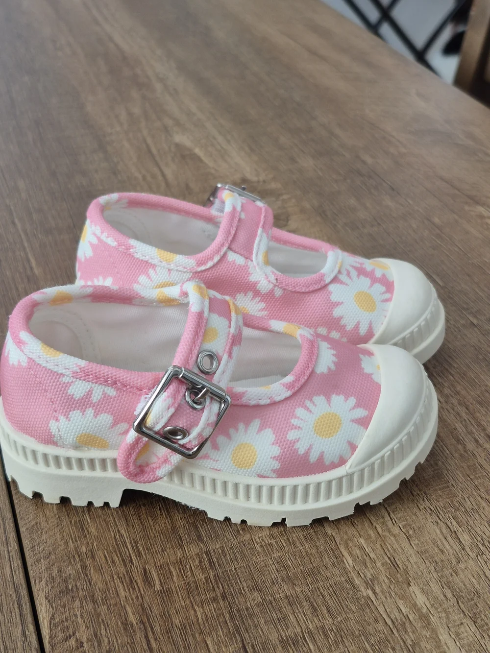 Cynthia Rawley Pink Daisy Toddler Mary Jane Shoes