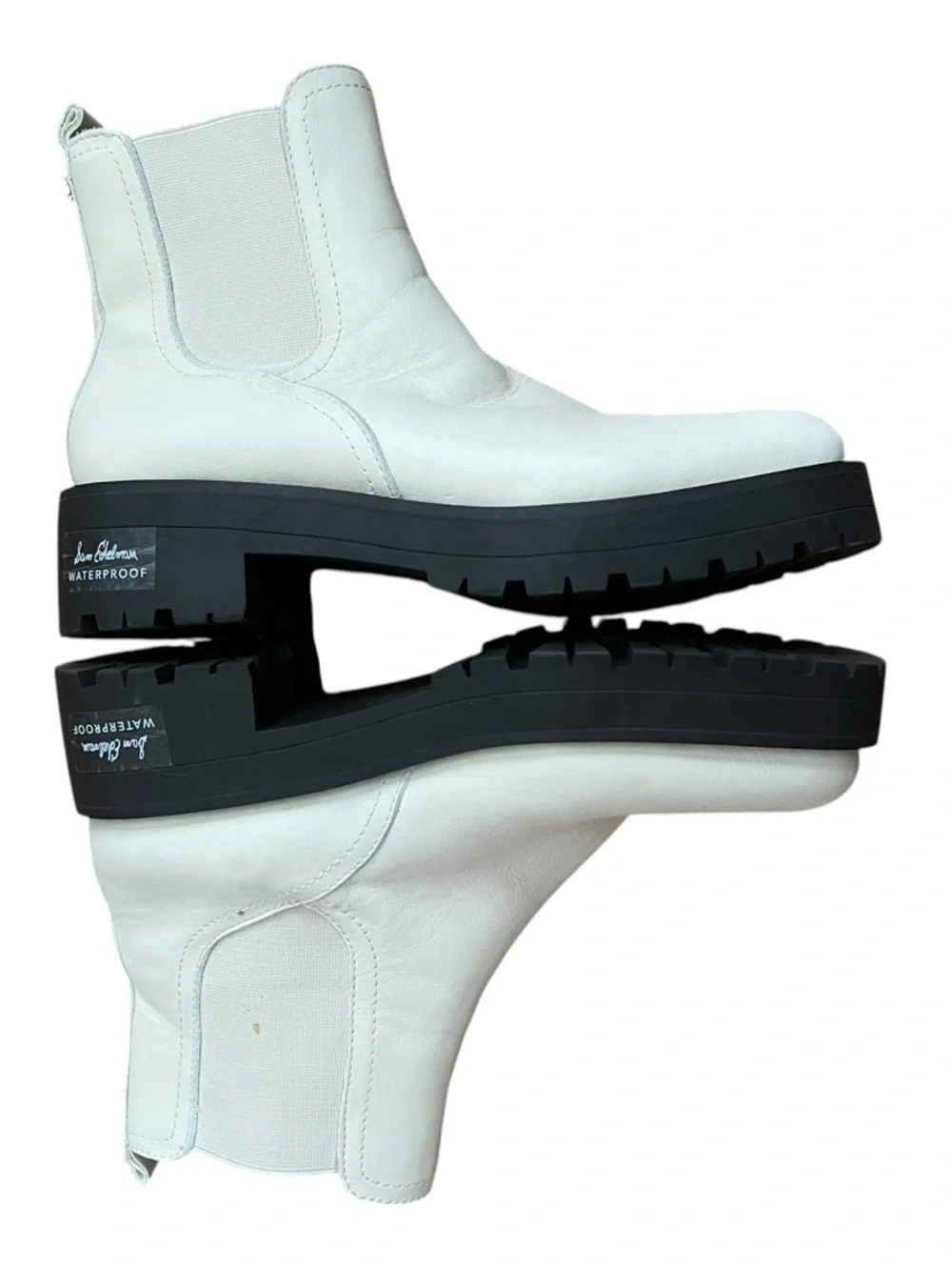 Sam Edelman white chelsea