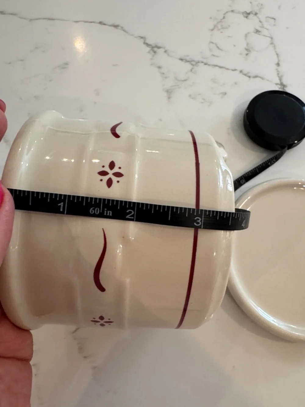 Longaberger classic cream