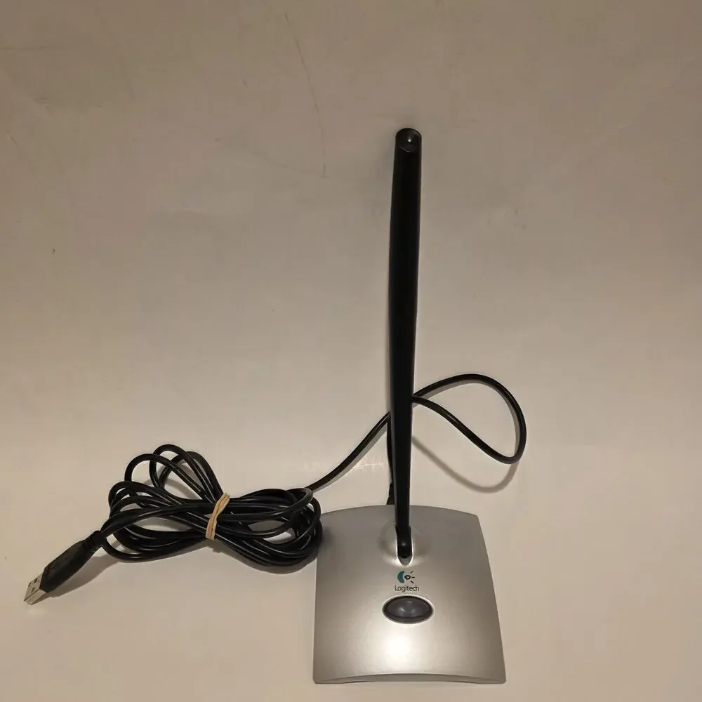 Logitech USB Desktop Microphone 980186-0403 for PC Mac Skype Certified -New