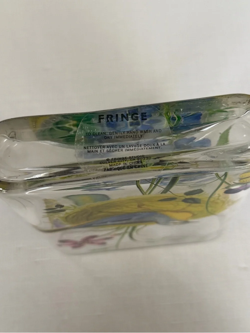 Fringe Studio handpainted glass