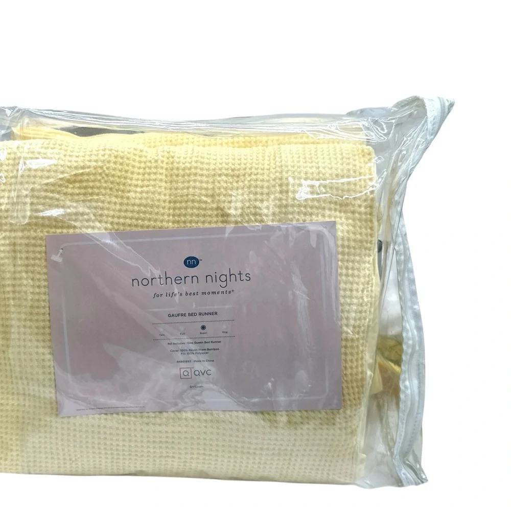 QVC soft yellow