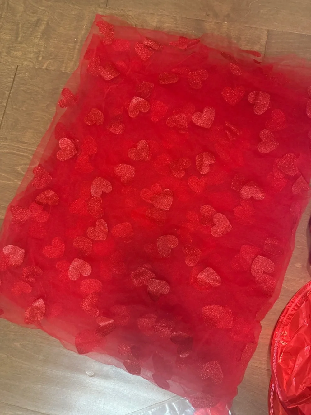 Red and Pink Heart Party Balloon and Decorations Set