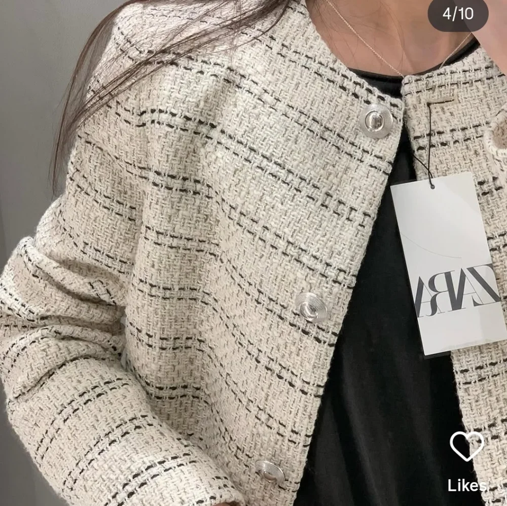 Zara straight puffer