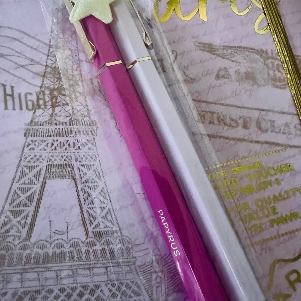 Papyrus pen notebook