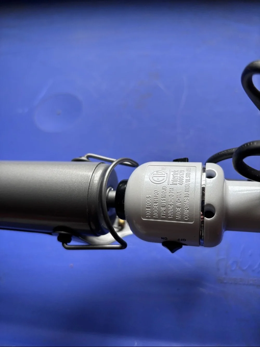 Hot Tools Professional Silver Curling Iron - 1 1/4