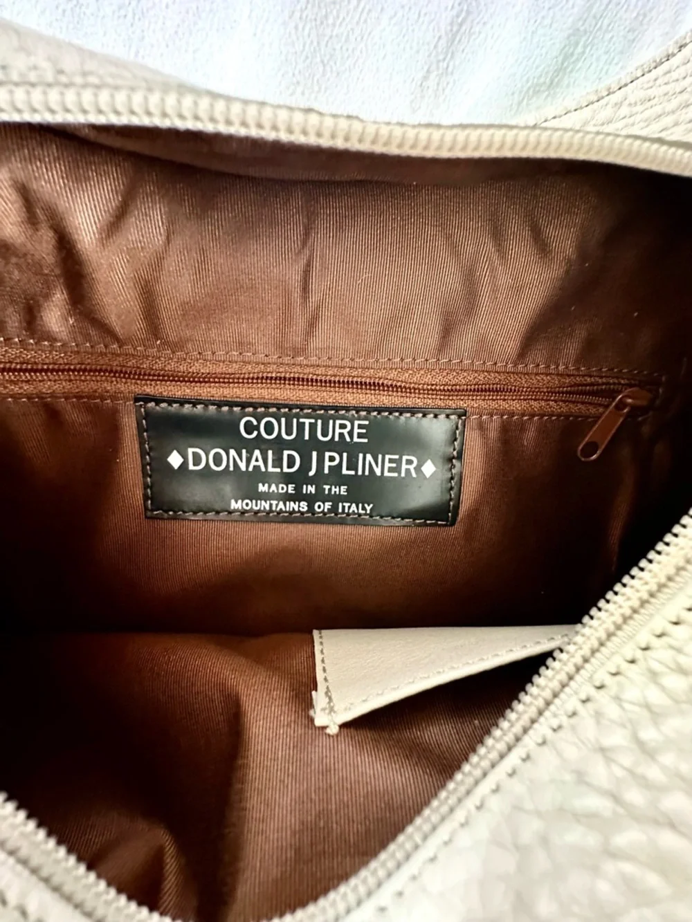 Donald J. Pliner made mountains