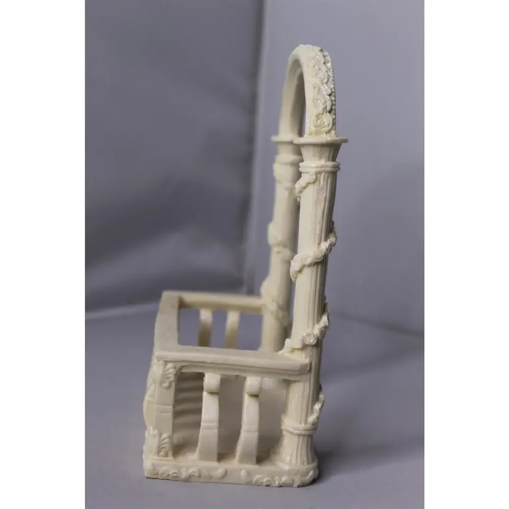 Wedding Cake Topper Arch Stand Fairy Garden Balcony Miniature Display Decor