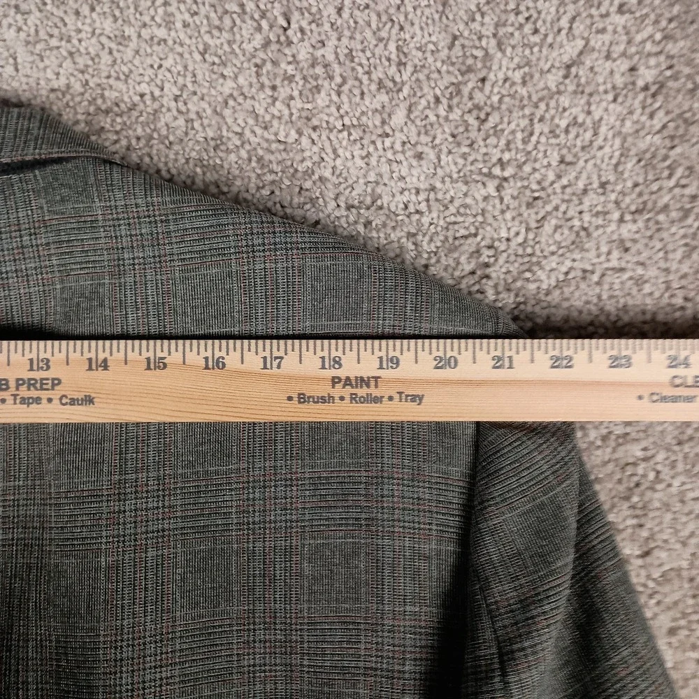 Vintage 70s/80s John Blair 48L 42x34 Glen Plaid Suit - 2 Piece Gray Retro Suit