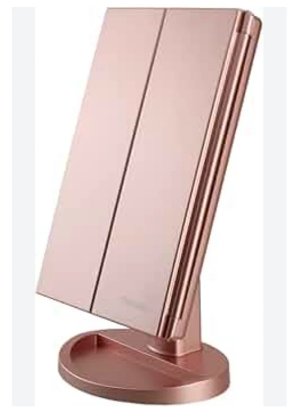 TriFold Vanity Mirror With Led